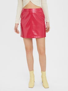 Vero Moda VMVINYL Regular waist Short skirt -Love Potion - 10275089
