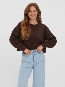 Vero Moda VMILSA Sweatshirt -Coffee Bean - 10275128