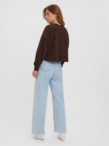 Vero Moda VMILSA Sweatshirt -Coffee Bean - 10275128