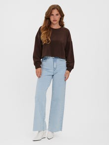 Vero Moda VMILSA Sweatshirt -Coffee Bean - 10275128