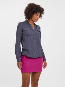 Vero Moda VMBUMPY Hemd -Ombre Blue - 10275283