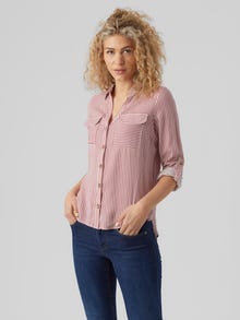 Vero Moda VMBUMPY Hemd -Snow White - 10275283
