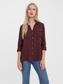 Vero Moda VMBUMPY Shirt -Winetasting - 10275283