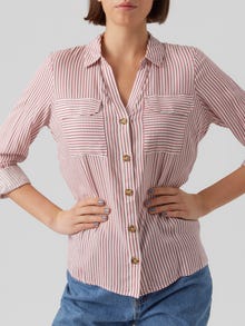 Vero Moda VMBUMPY Shirt -Snow White - 10275283