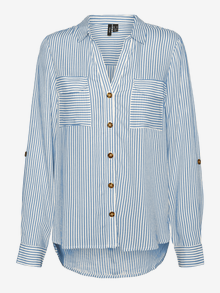 Vero Moda VMBUMPY Shirt -Snow White - 10275283