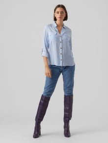 Vero Moda VMBUMPY Hemd -Snow White - 10275283