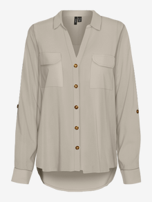 Vero Moda VMBUMPY Shirt -Silver Lining - 10275283
