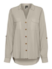 Vero Moda VMBUMPY Shirt -Silver Lining - 10275283