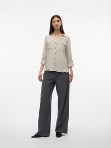 Vero Moda VMBUMPY Shirt -Silver Lining - 10275283