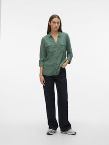 Vero Moda VMBUMPY Hemd -Dark Forest - 10275283