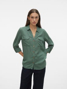 Vero Moda VMBUMPY Hemd -Dark Forest - 10275283