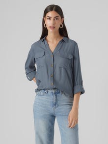 Vero Moda VMBUMPY Hemd -Stormy Weather - 10275283