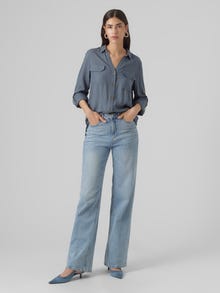 Vero Moda VMBUMPY Hemd -Stormy Weather - 10275283