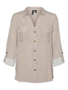 Vero Moda VMBUMPY Shirt -Brown Lentil - 10275283
