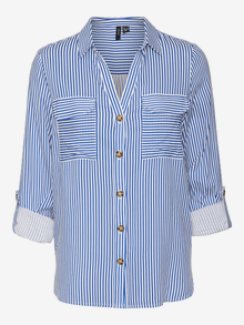 Vero Moda VMBUMPY Overhemd -Beaucoup Blue - 10275283