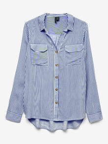 Vero Moda VMBUMPY Overhemd -Beaucoup Blue - 10275283
