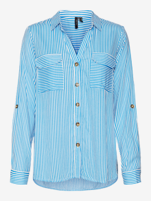 Vero Moda VMBUMPY Hemd -Ibiza Blue - 10275283