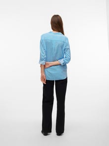 Vero Moda VMBUMPY Hemd -Ibiza Blue - 10275283