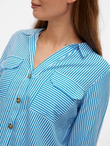 Vero Moda VMBUMPY Hemd -Ibiza Blue - 10275283