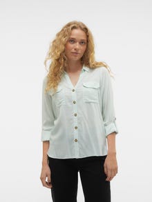 Vero Moda VMBUMPY Hemd -Silt Green - 10275283
