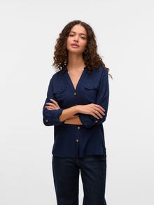Vero Moda VMBUMPY Chemises -Navy Blazer - 10275283