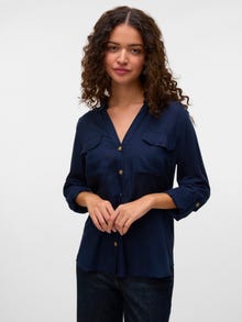 Vero Moda VMBUMPY Chemises -Navy Blazer - 10275283