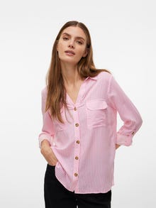 Vero Moda VMBUMPY Hemd -Pink Cosmos - 10275283