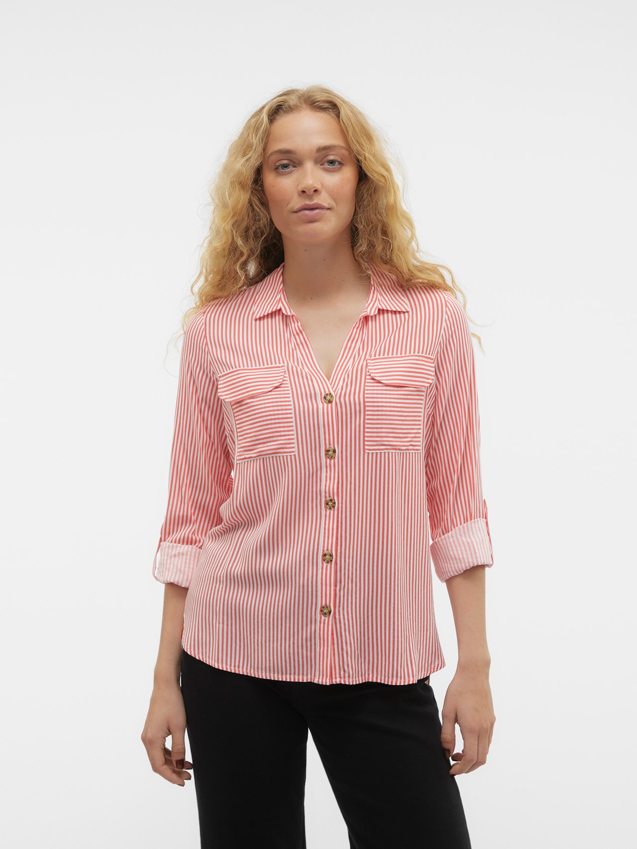 Vero Moda VMBUMPY Overhemd -Cayenne - 10275283