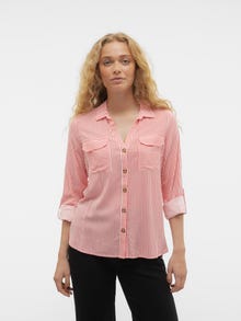 Vero Moda VMBUMPY Shirt -Cayenne - 10275283