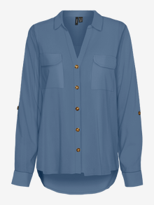 Vero Moda VMBUMPY Shirt -Coronet Blue - 10275283