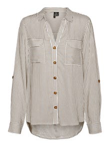 Vero Moda VMBUMPY Shirt -Silver Mink - 10275283