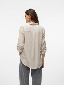 Vero Moda VMBUMPY Shirt -Silver Mink - 10275283