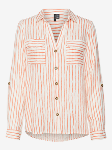Vero Moda VMBUMPY Skjorta -Burnt Sienna - 10275283