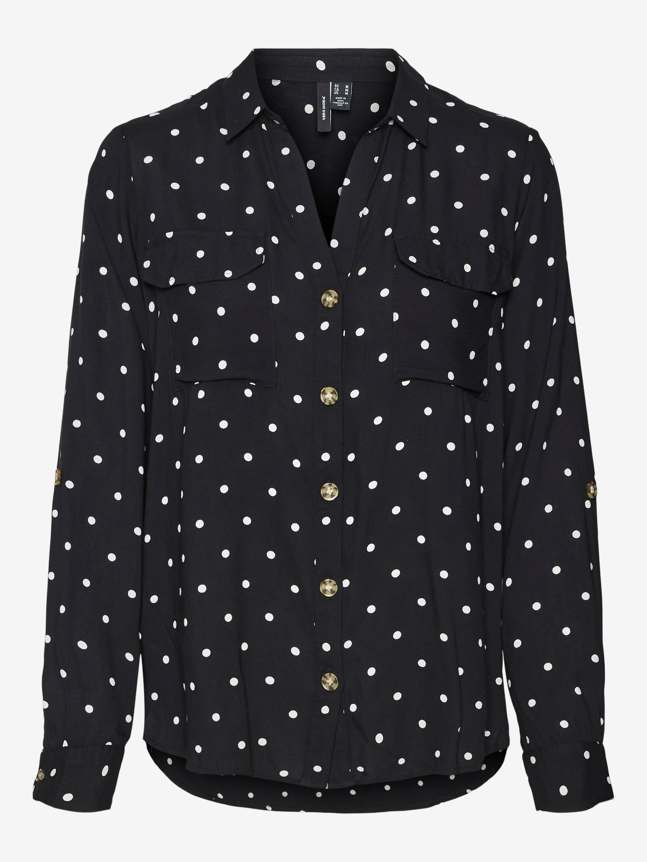 Vero Moda VMBUMPY Paidat -Black - 10275283