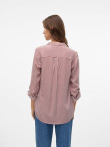 Vero Moda VMBUMPY Skjorta -Fired Brick - 10275283