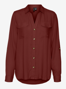 Vero Moda VMBUMPY Hemd -Fired Brick - 10275283
