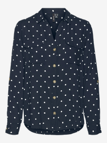 Vero Moda VMBUMPY Shirt -Navy Blazer - 10275283