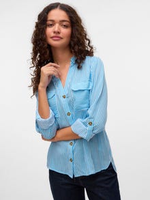 Vero Moda VMBUMPY Camisas -Azure Blue - 10275283