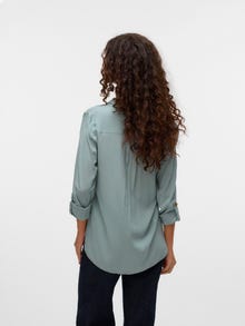 Vero Moda VMBUMPY Shirt -Gray Mist - 10275283