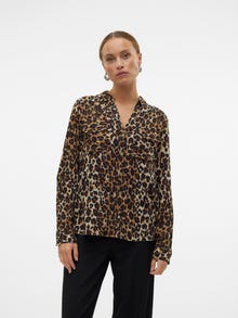 Vero Moda VMBUMPY Marškiniai -Tigers Eye - 10275283