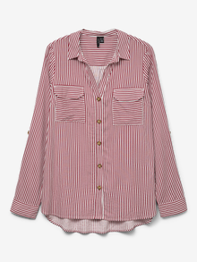 Vero Moda VMBUMPY Camisa -Karanda Red - 10275283