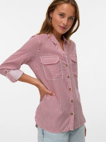 Vero Moda VMBUMPY Srajca -Karanda Red - 10275283