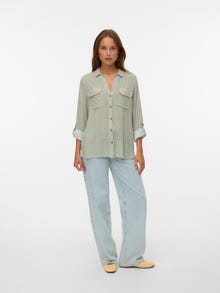 Vero Moda VMBUMPY Shirt -Olivine - 10275283