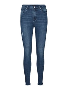 Vero Moda VMSOPHIA Super high rise Skinny Fit Jeans -Medium Blue Denim - 10275356