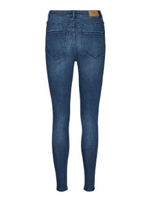 Vero Moda VMSOPHIA Bardzo wysoki stan Krój skinny Jeans -Medium Blue Denim - 10275356