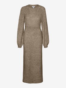 Vero Moda AWANGALINA Long dress -Silver Mink - 10275389