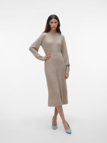Vero Moda AWANGALINA Long dress -Silver Mink - 10275389