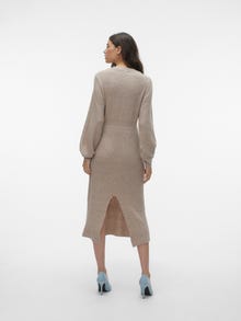 Vero Moda AWANGALINA Long dress -Silver Mink - 10275389
