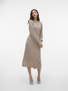 Vero Moda AWANGALINA Long dress -Silver Mink - 10275389