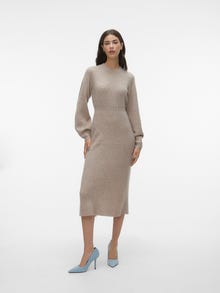 Vero Moda AWANGALINA Long dress -Silver Mink - 10275389